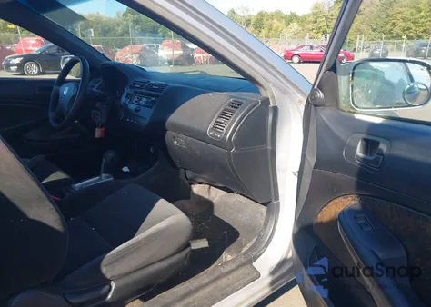 2003 Honda Civic Ex from USA, damaged, VIN 1HGEM229X3L017801